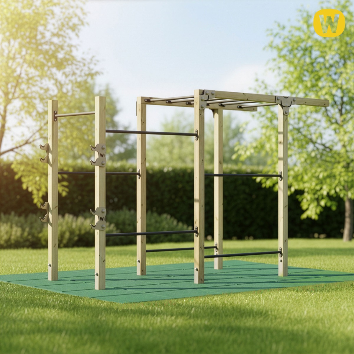 Podloga za zaštitu od pada 50x50x3 cm 621705